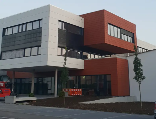 Stadtwerke – Fassadensystem mit Aluminium