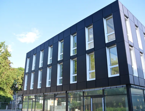 Stadtwerke – Fassadensystem mit Aluminium